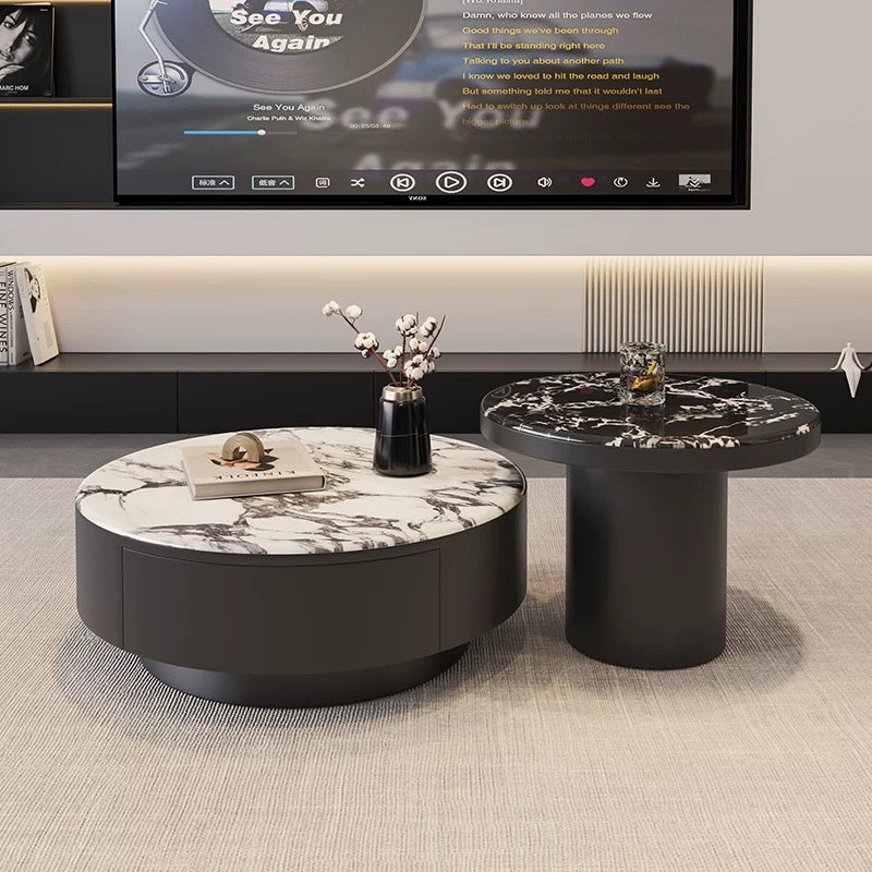 LuxeStone Duo Coffee Table