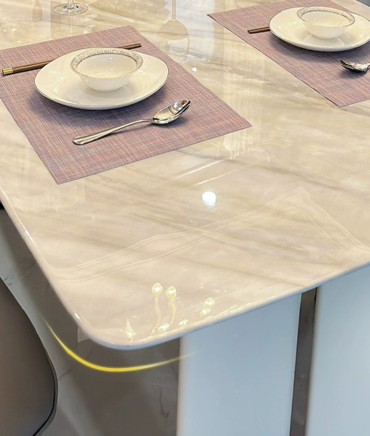 Eleganza Marble-Top Dining Table