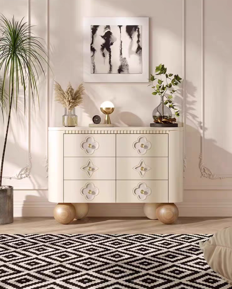 Ornate Bloom Dresser