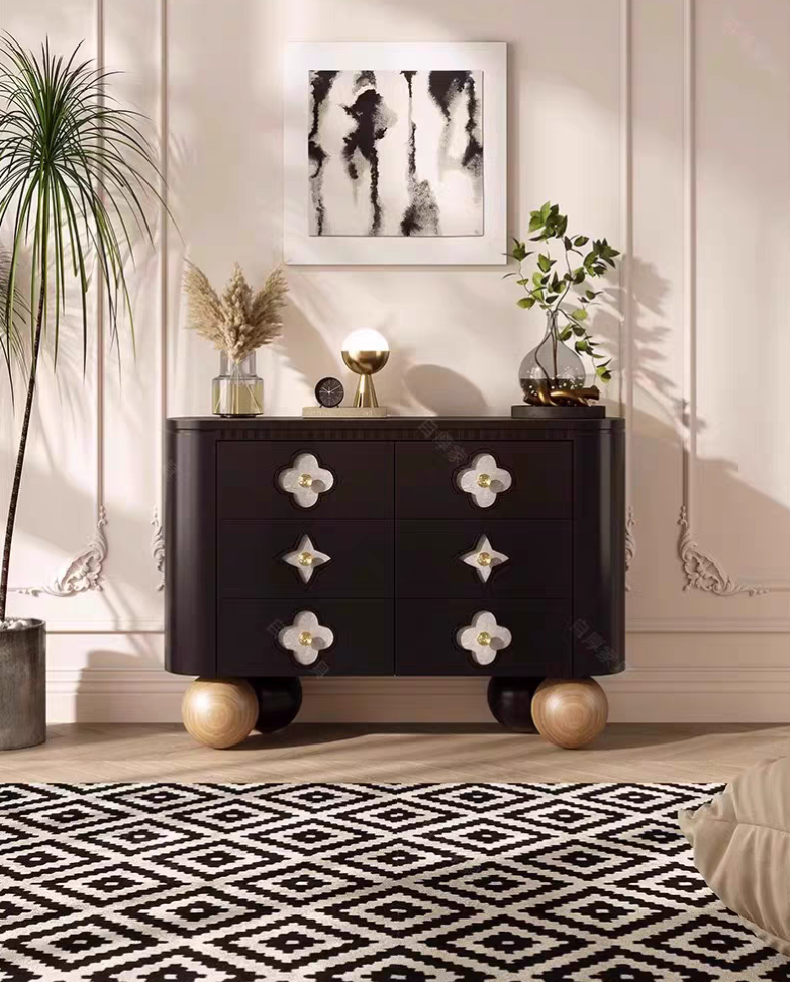 Ornate Bloom Dresser