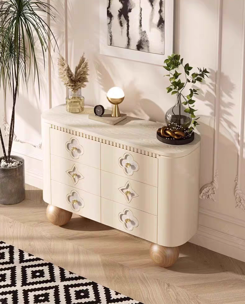 Ornate Bloom Dresser
