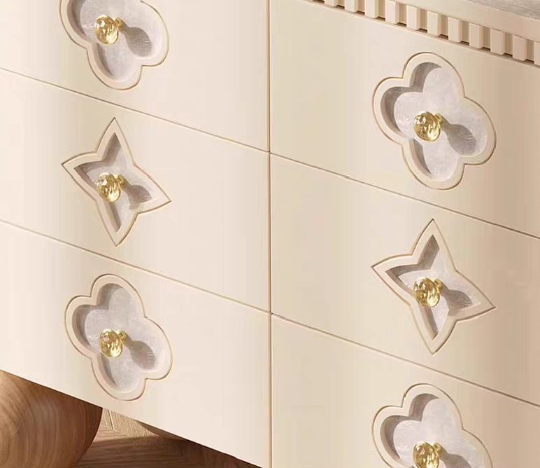 Ornate Bloom Dresser