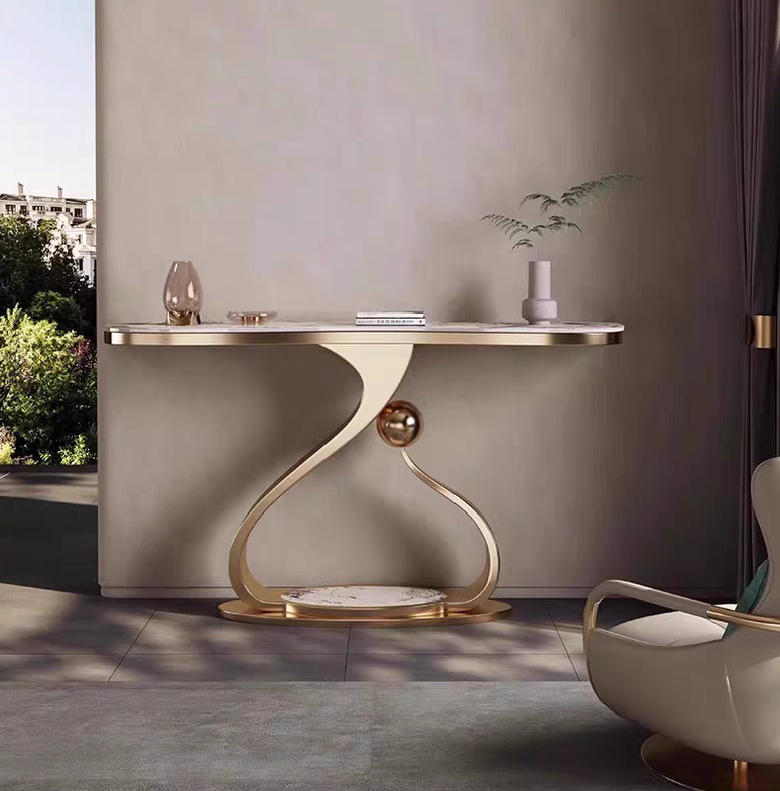 Celestial Curve Console Table