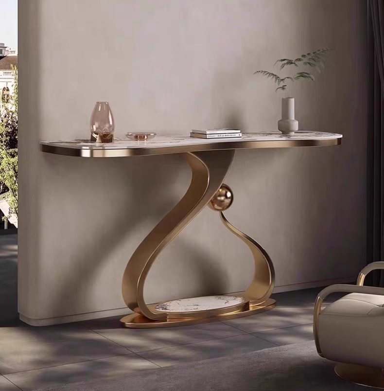 Celestial Curve Console Table