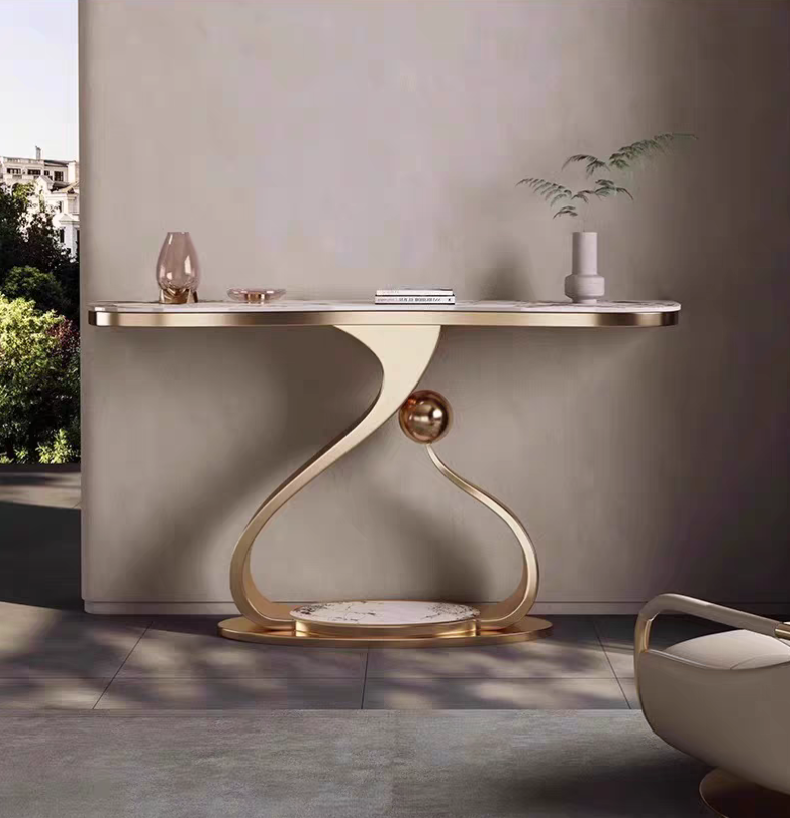 Celestial Curve Console Table