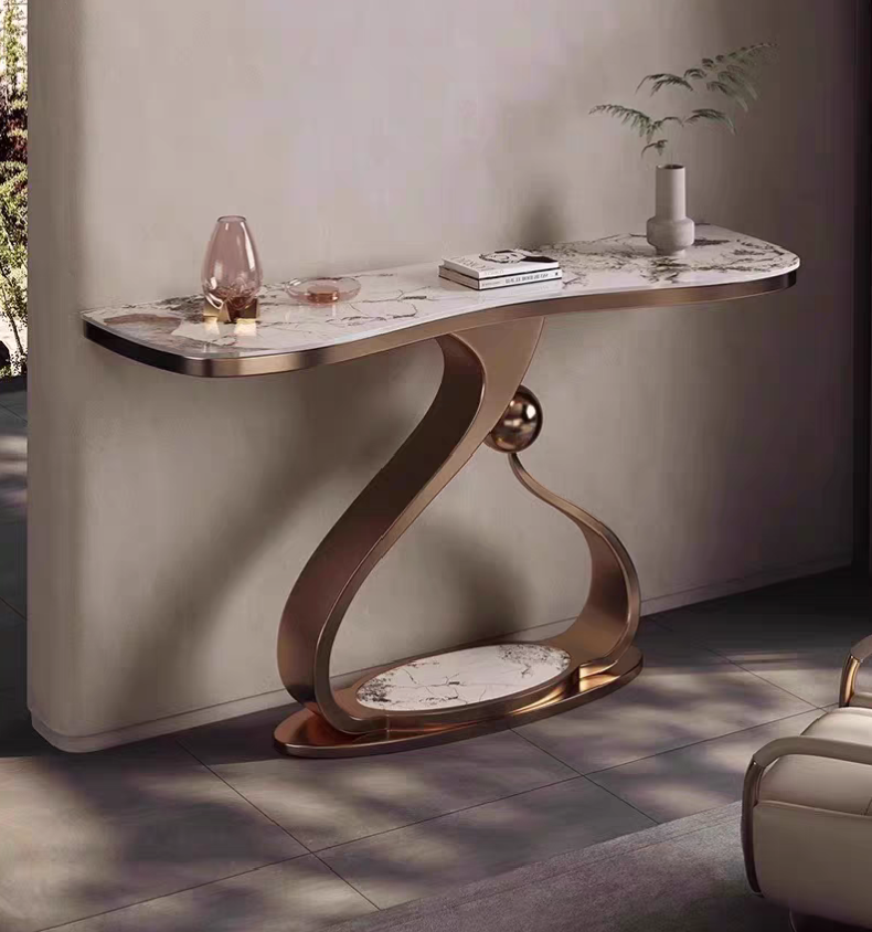 Celestial Curve Console Table