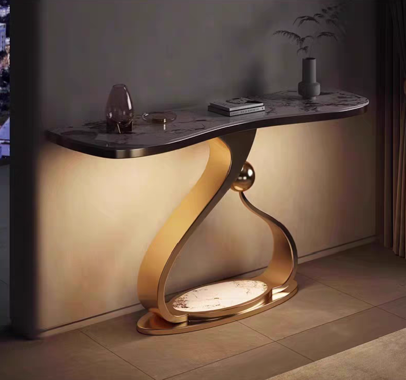 Celestial Curve Console Table
