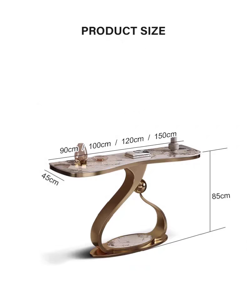 Celestial Curve Console Table