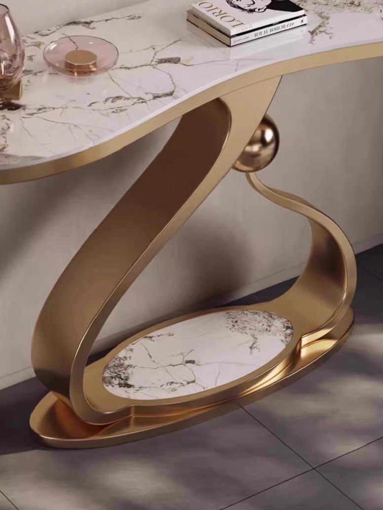 Celestial Curve Console Table