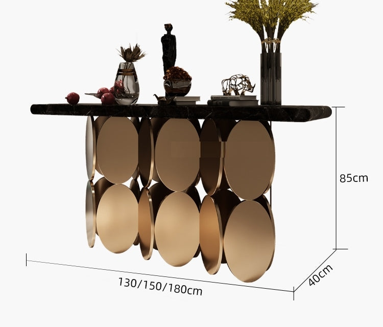 Luxe Eclipse Console Table