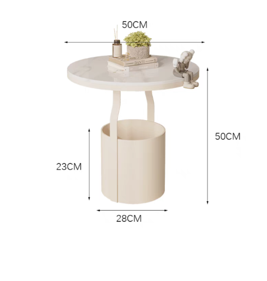 LuxeCharm Modern Side Table Collection