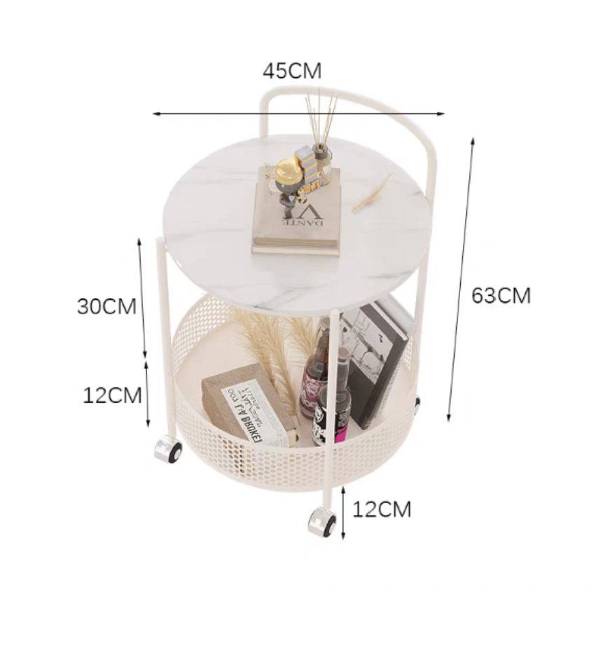 LuxeCharm Modern Side Table Collection