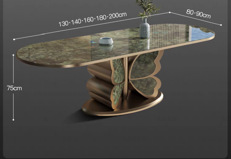 Marbella Luxe Butterfly Dining Table