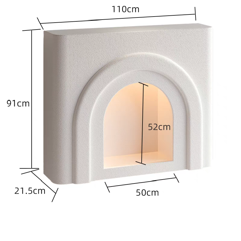 ArcoGlow Decorative Fireplace Console