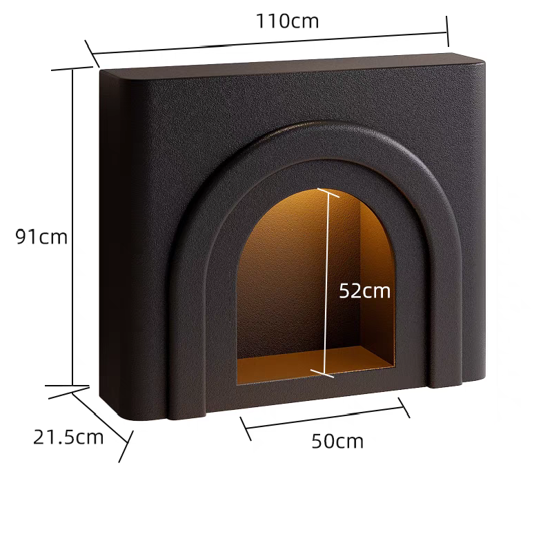 ArcoGlow Decorative Fireplace Console