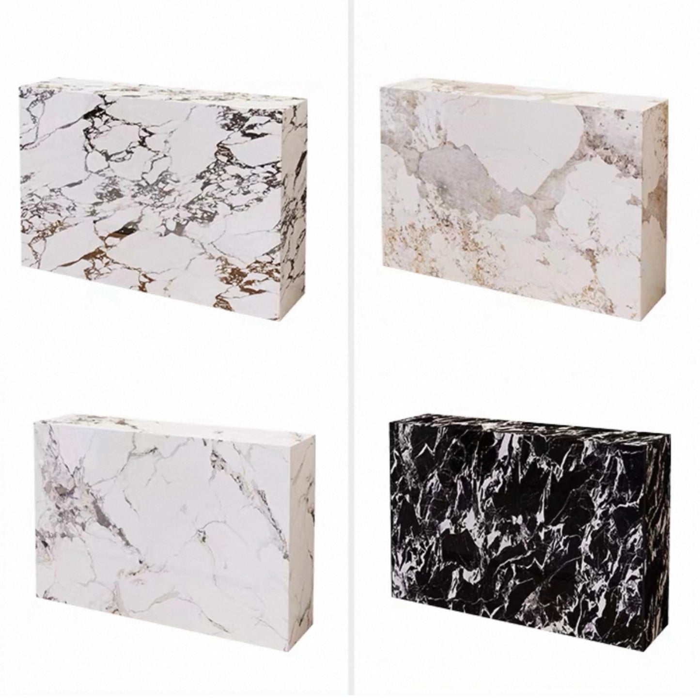 LuxeStone Entryway Console