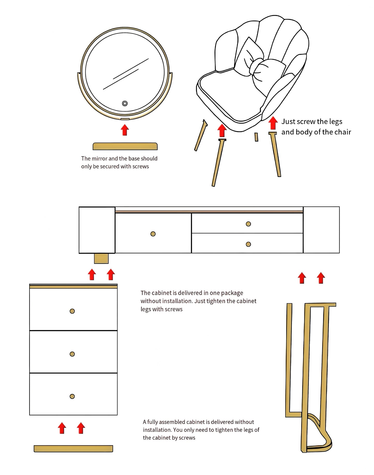 Eclat Vanity Suite