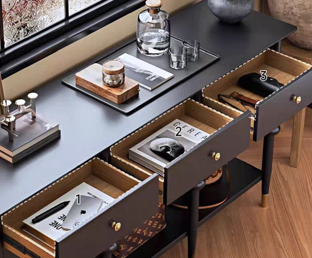 Noir Vista Display Sideboard