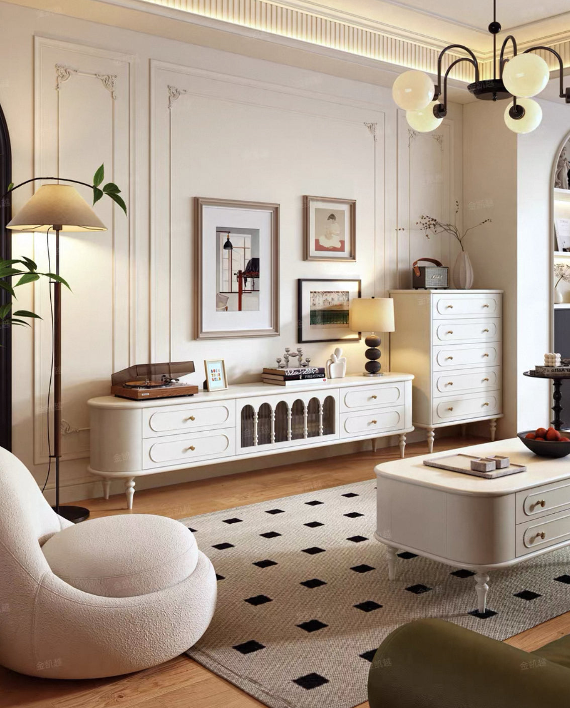 Château Belle TV Cabinet