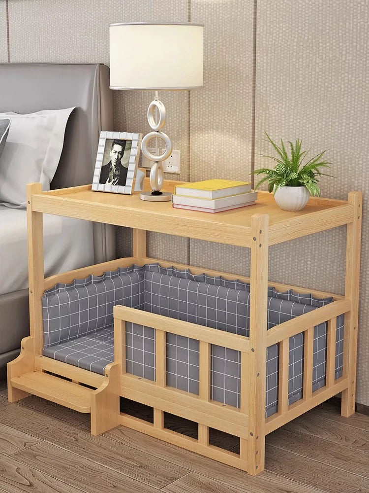 Naptime Nook – Dual-Purpose Pet Bed Side Table