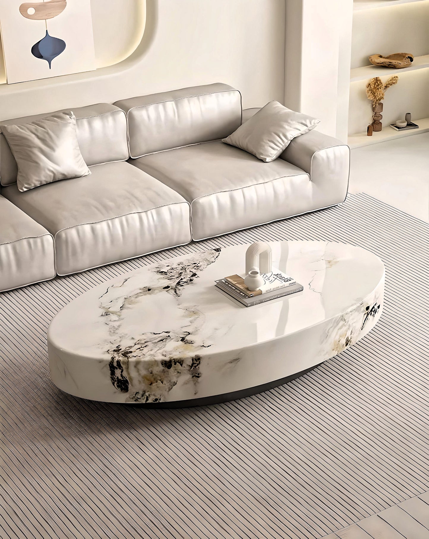 Aurora Luxe Marble Coffee Table
