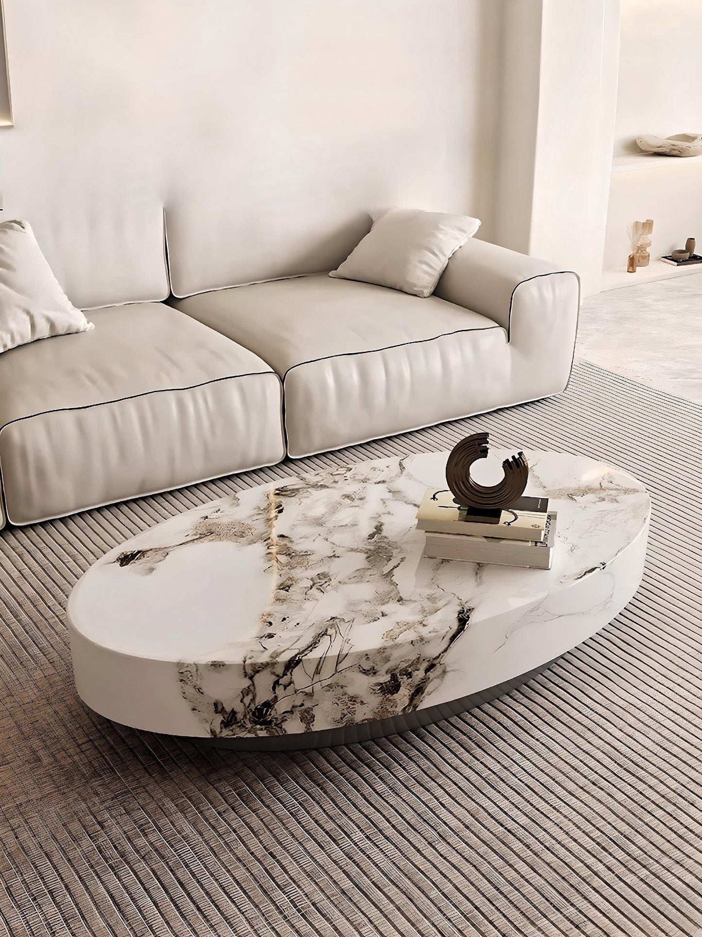 Aurora Luxe Marble Coffee Table