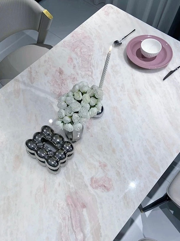 Aurora Luxe Marble Dining Table – Modern Luxury Dining Table