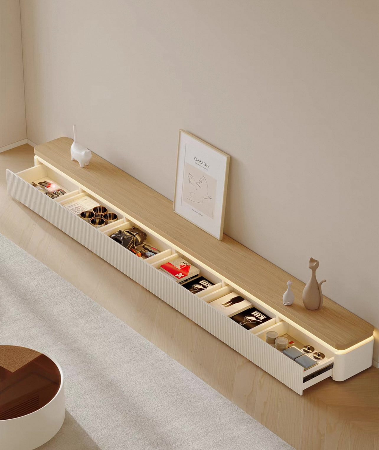 Lumié Hideaway TV Console