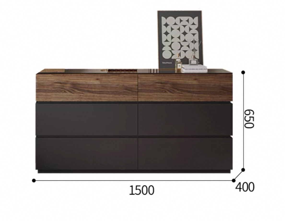 LuxeView Showcase Drawer Cabinet