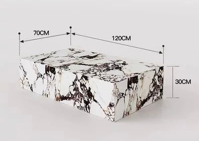 Monarch Vein Marble Coffee Table Collection