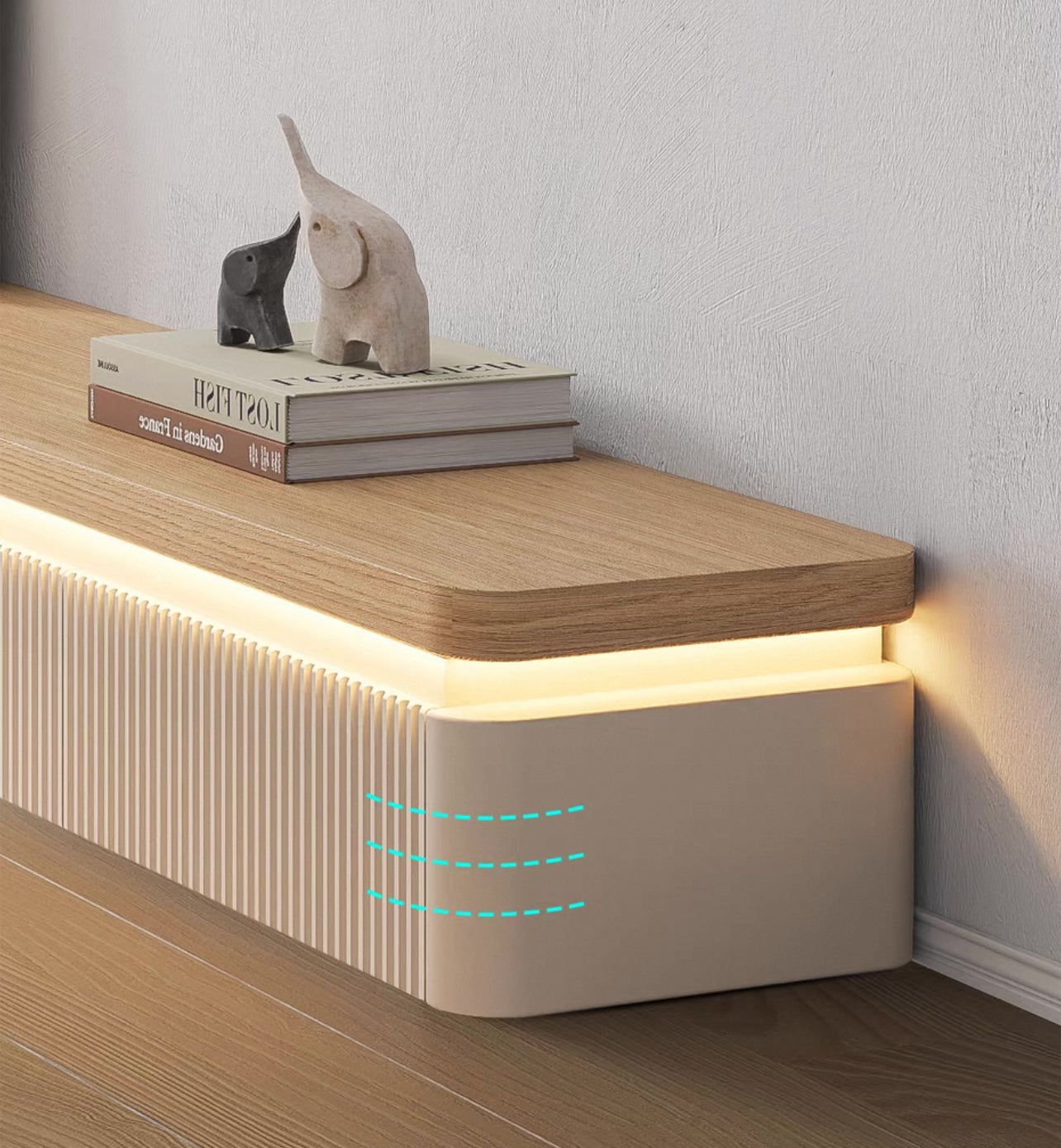 Lumié Hideaway TV Console