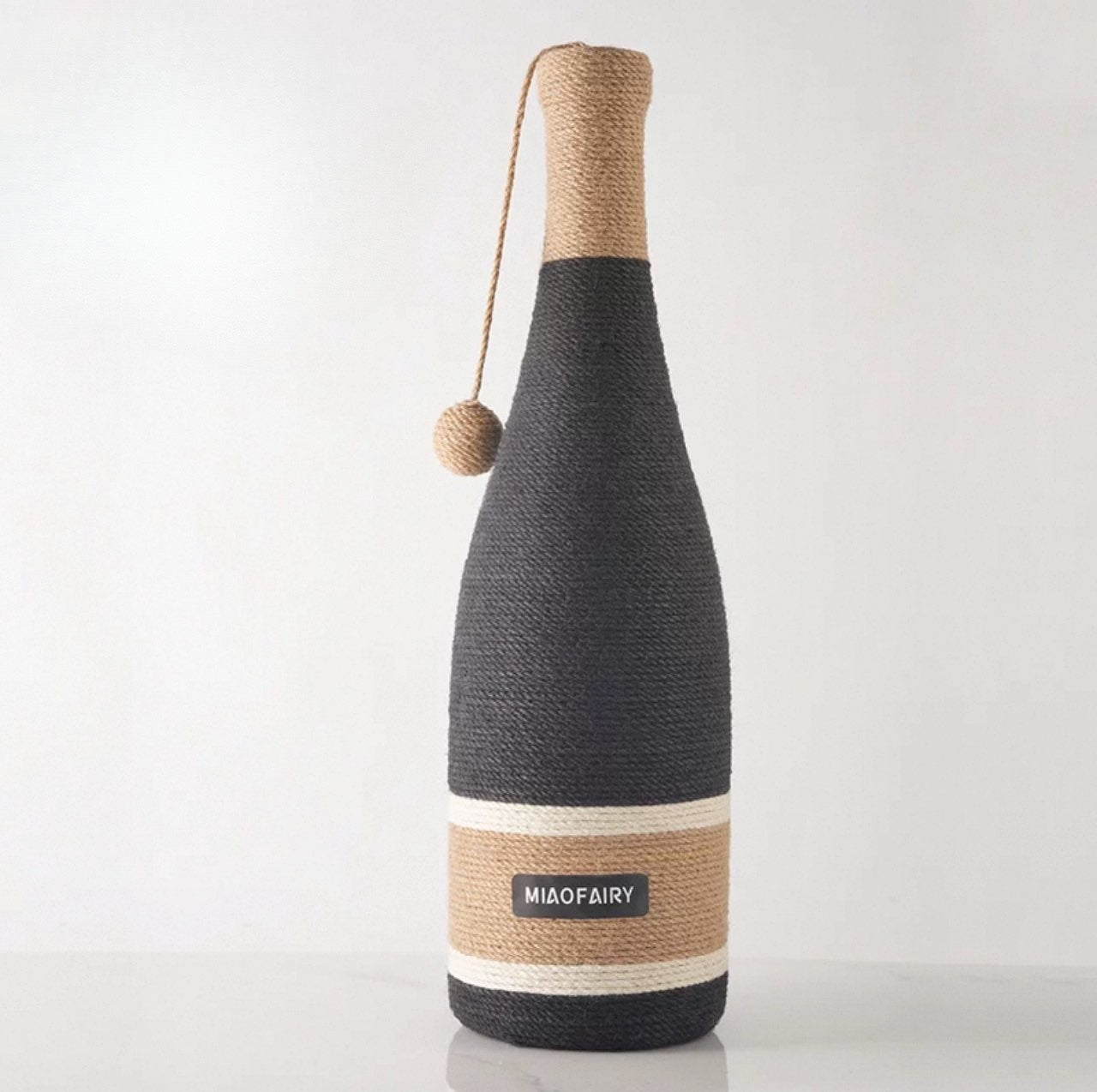 Luxury Cat Scratcher Post – Wine Bottle Design