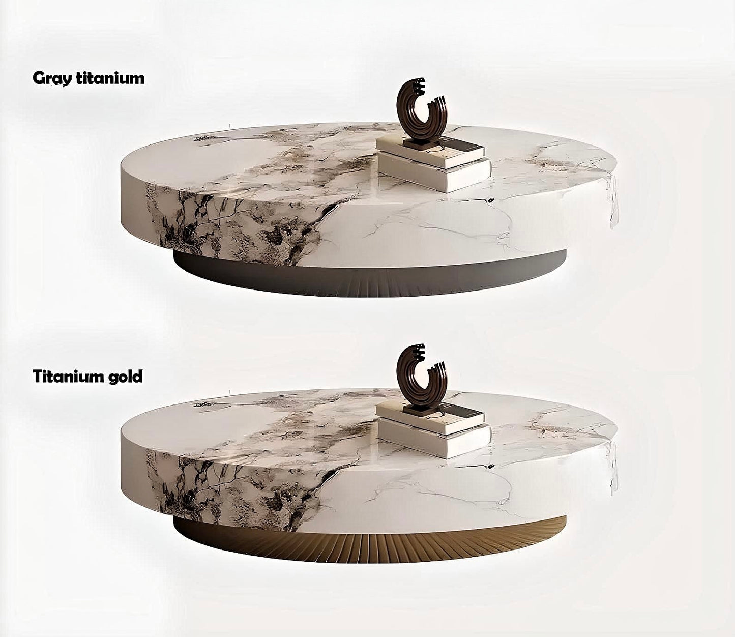 Aurora Luxe Marble Coffee Table