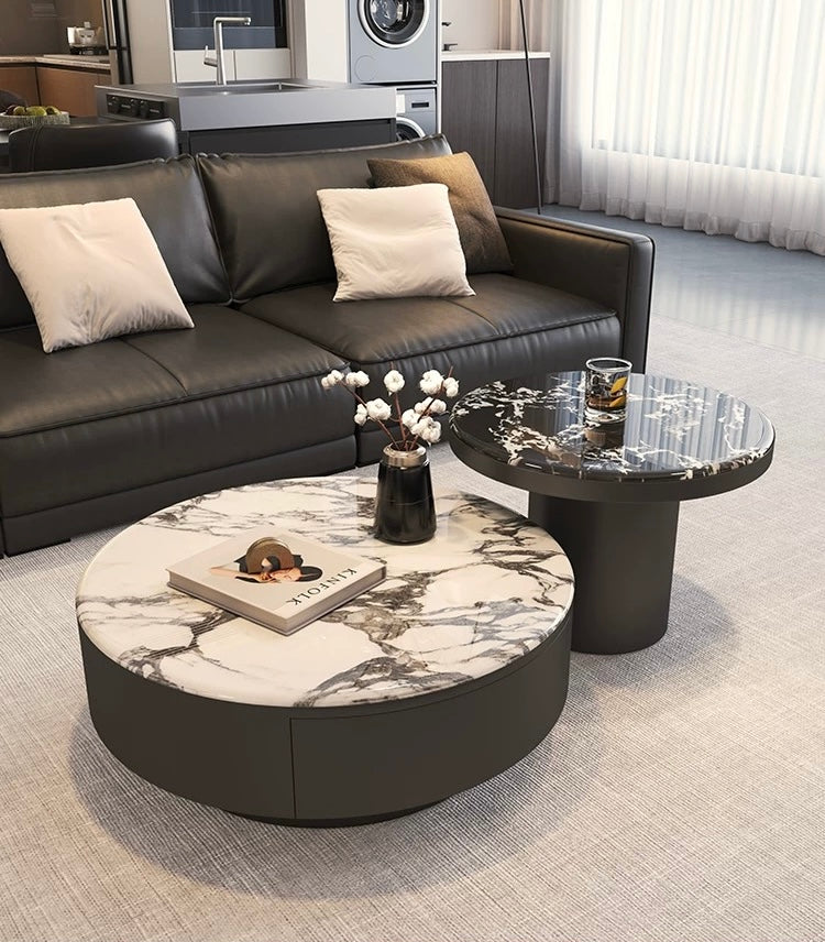 LuxeStone Duo Coffee Table