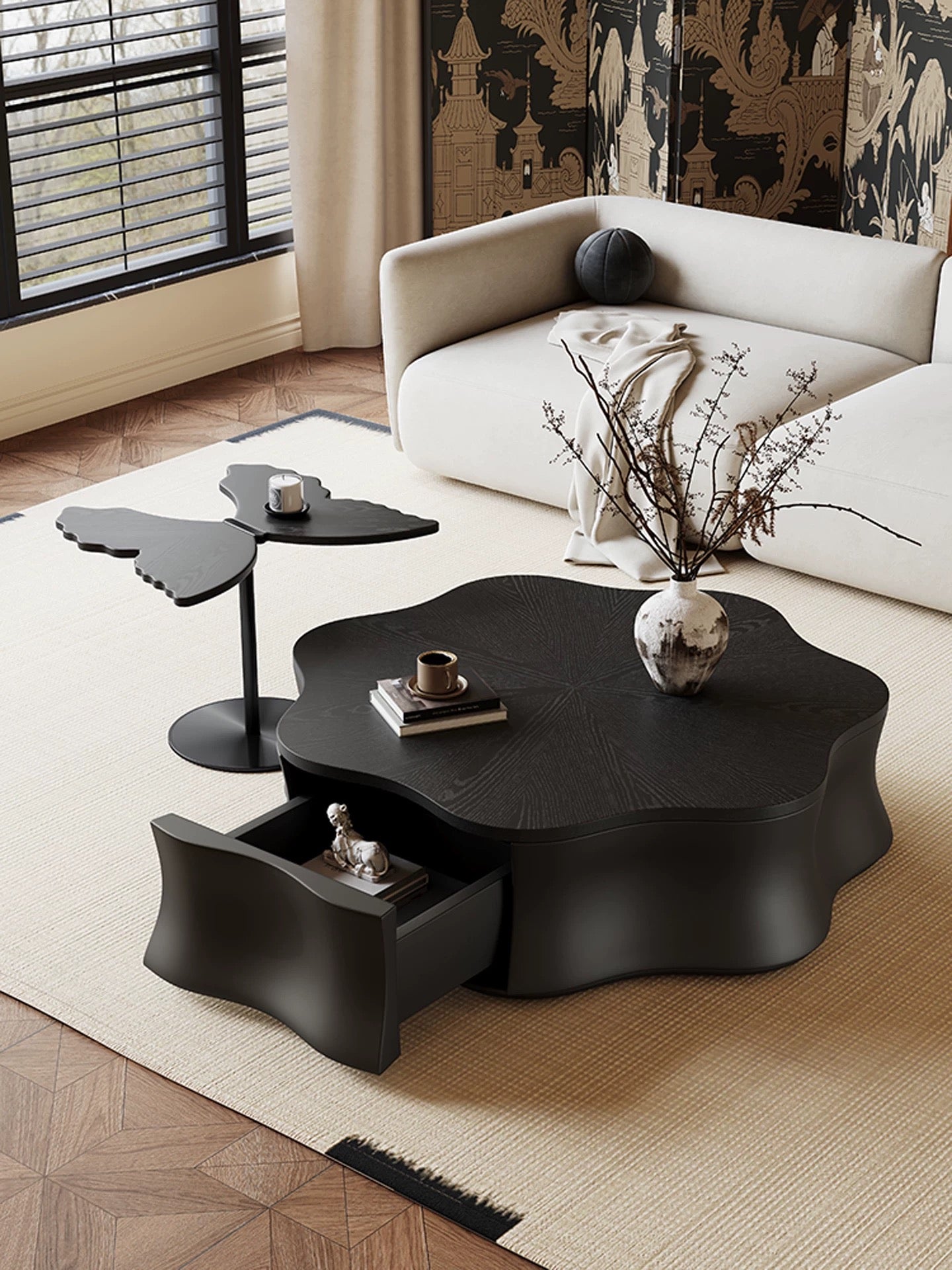 Blast by side table