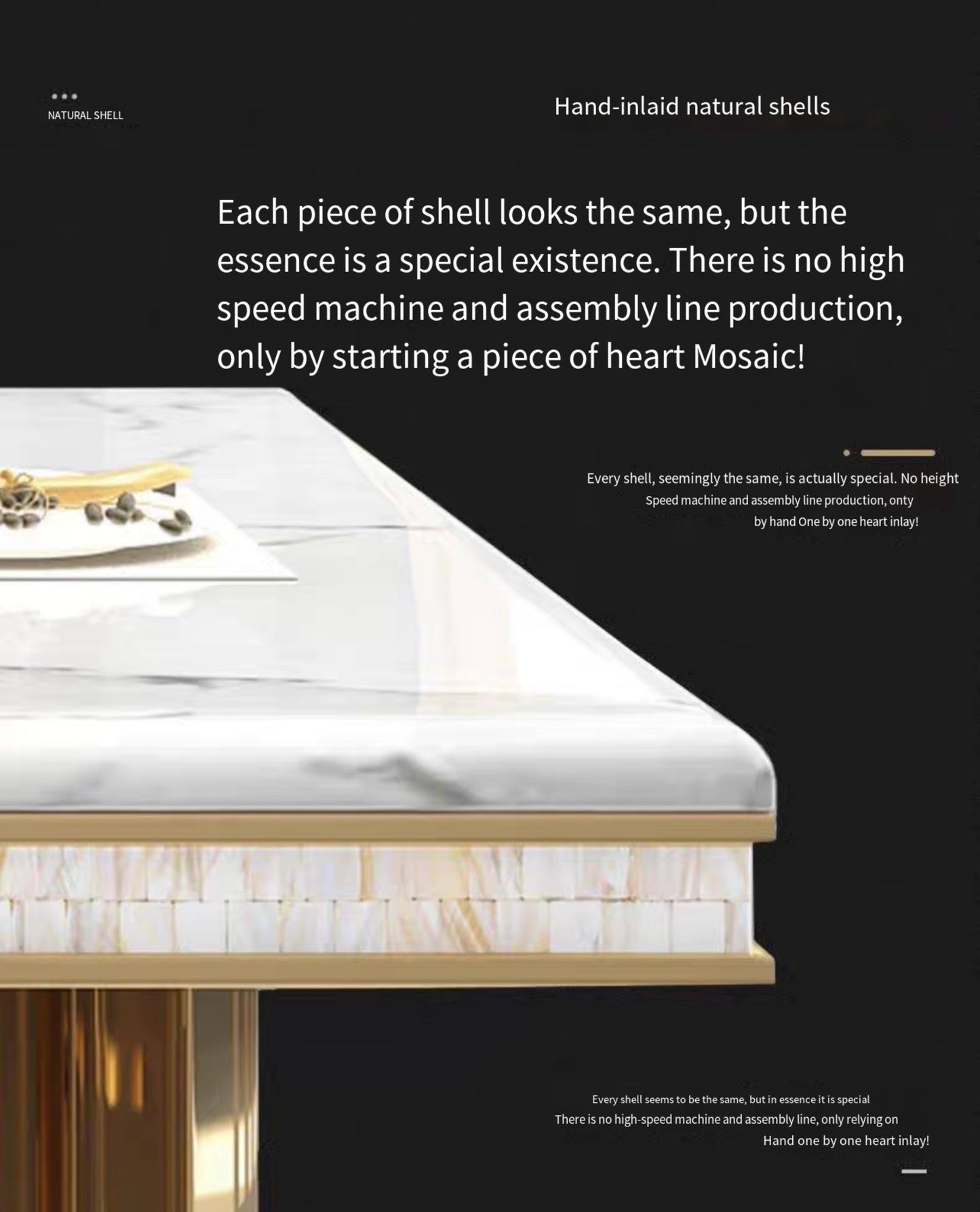 Opulent Radiance Dining Table