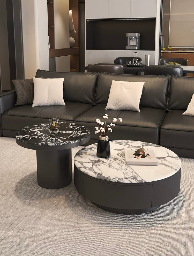 LuxeStone Duo Coffee Table