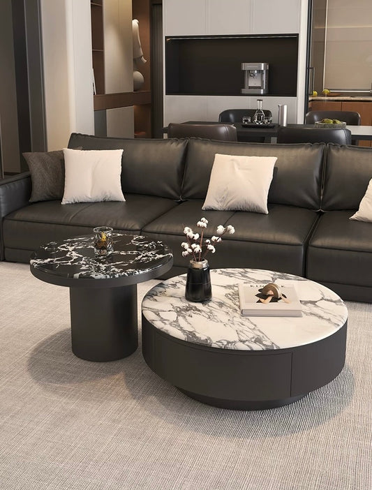 LuxeStone Duo Coffee Table