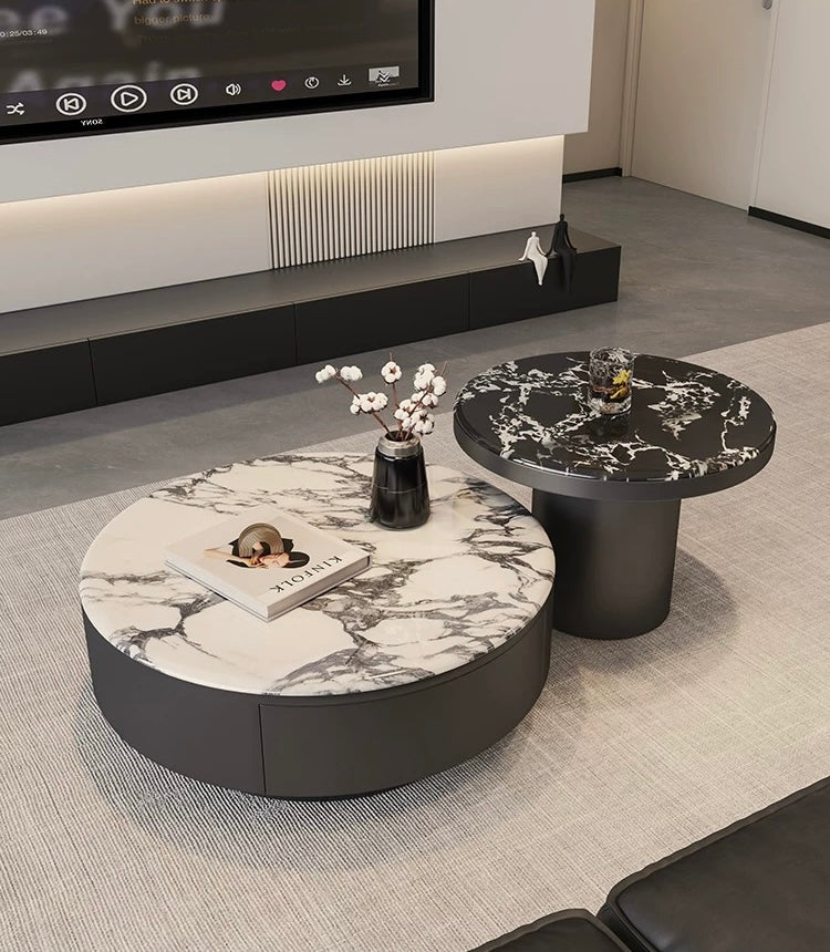 LuxeStone Duo Coffee Table