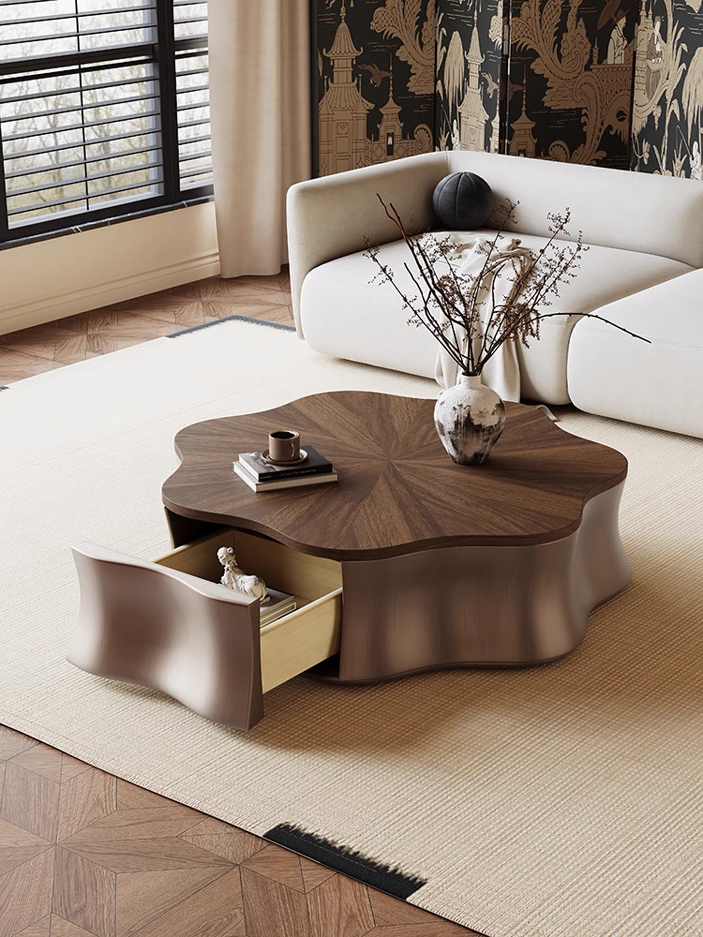 Blast by side table