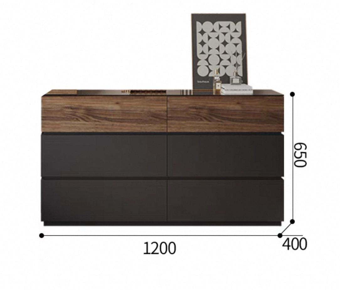 LuxeView Showcase Drawer Cabinet