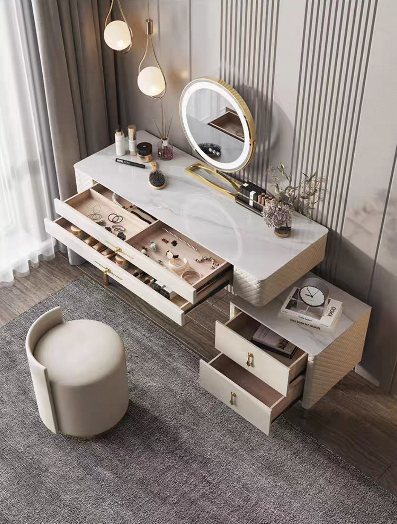 Aurora Luxe Vanity Set