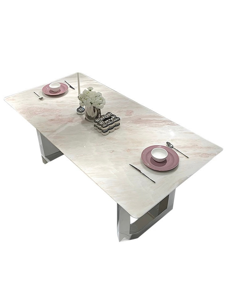 Aurora Luxe Marble Dining Table – Modern Luxury Dining Table