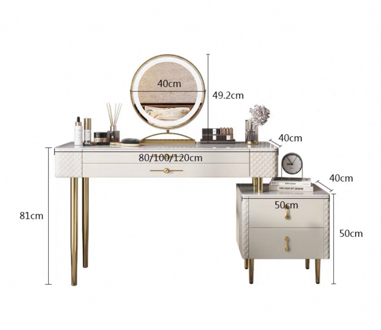 Aurora Luxe Vanity Set