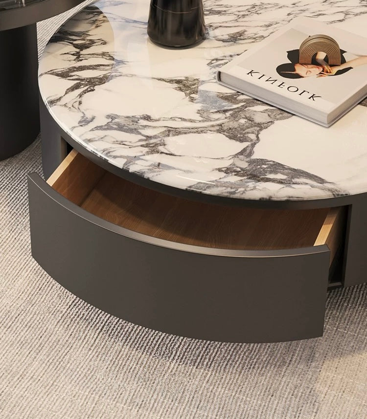 LuxeStone Duo Coffee Table