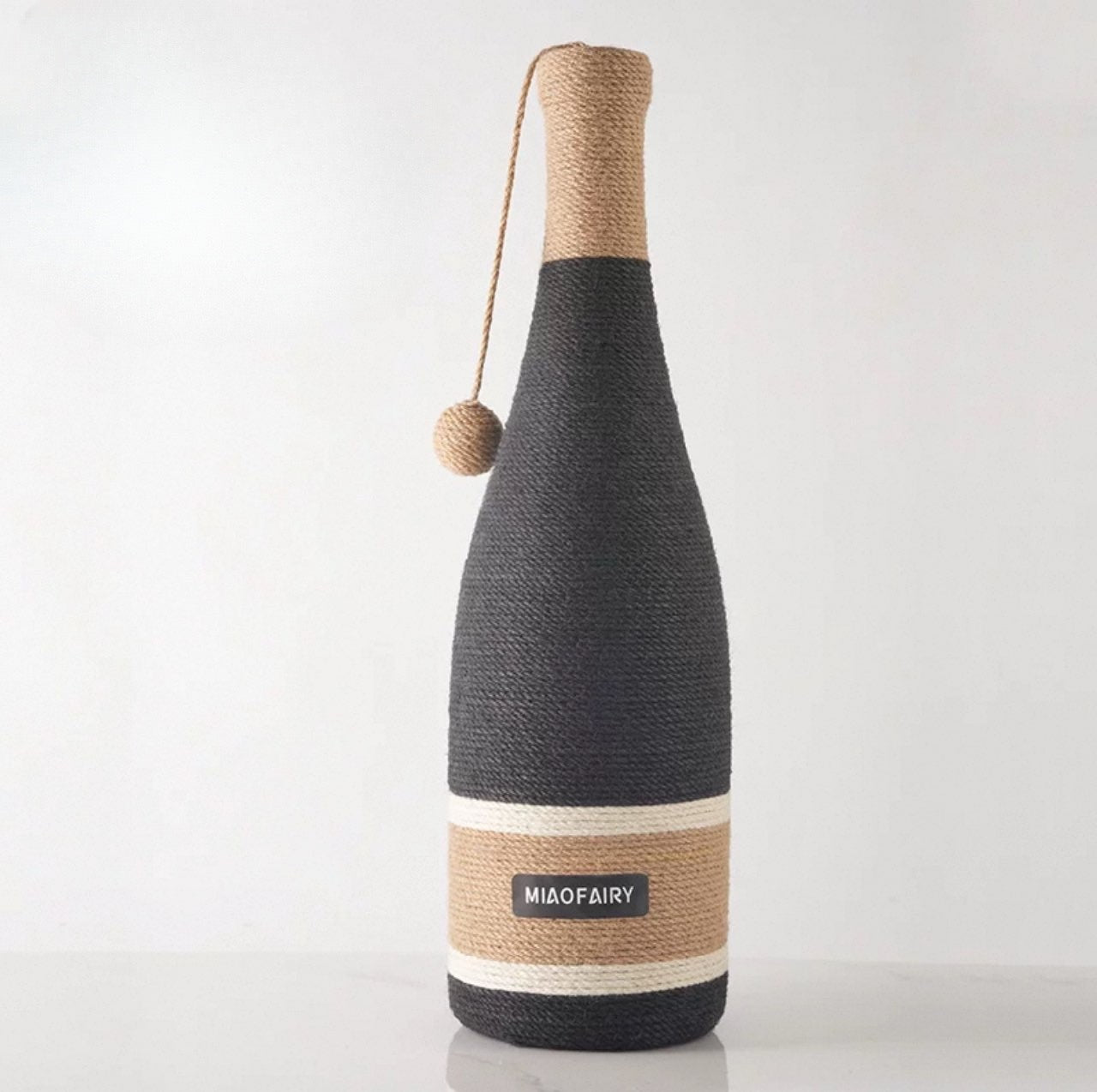 Luxury Cat Scratcher Post – Wine Bottle Design