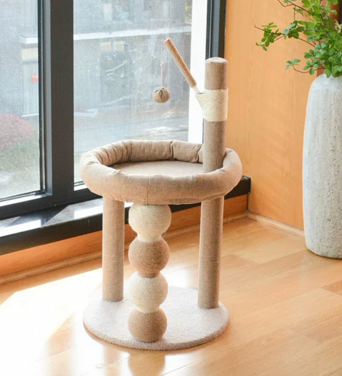 Modern Cat Tree Tower – Sleep, Play & Scratch in Style!