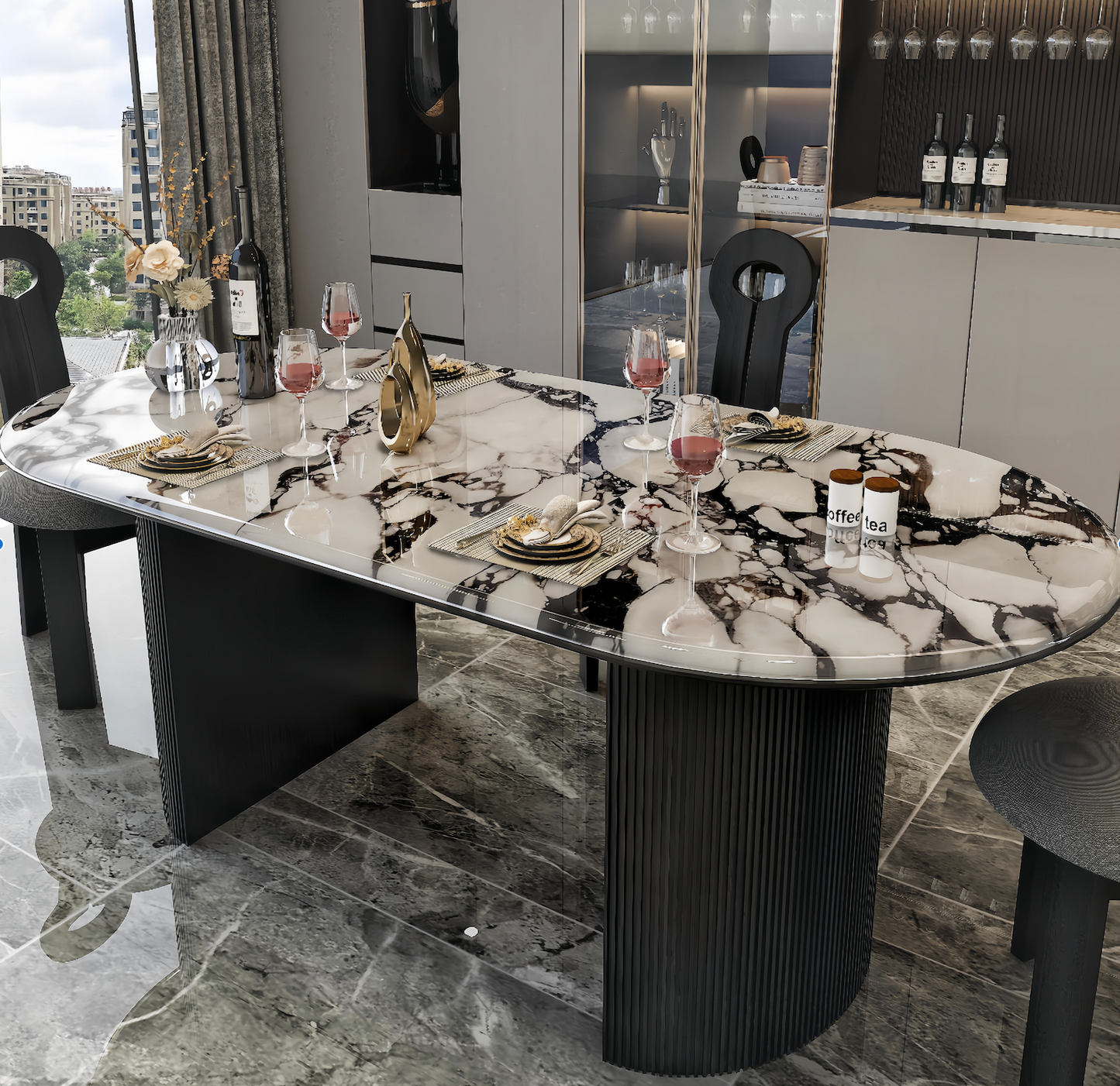 Eclipse Marquina Table