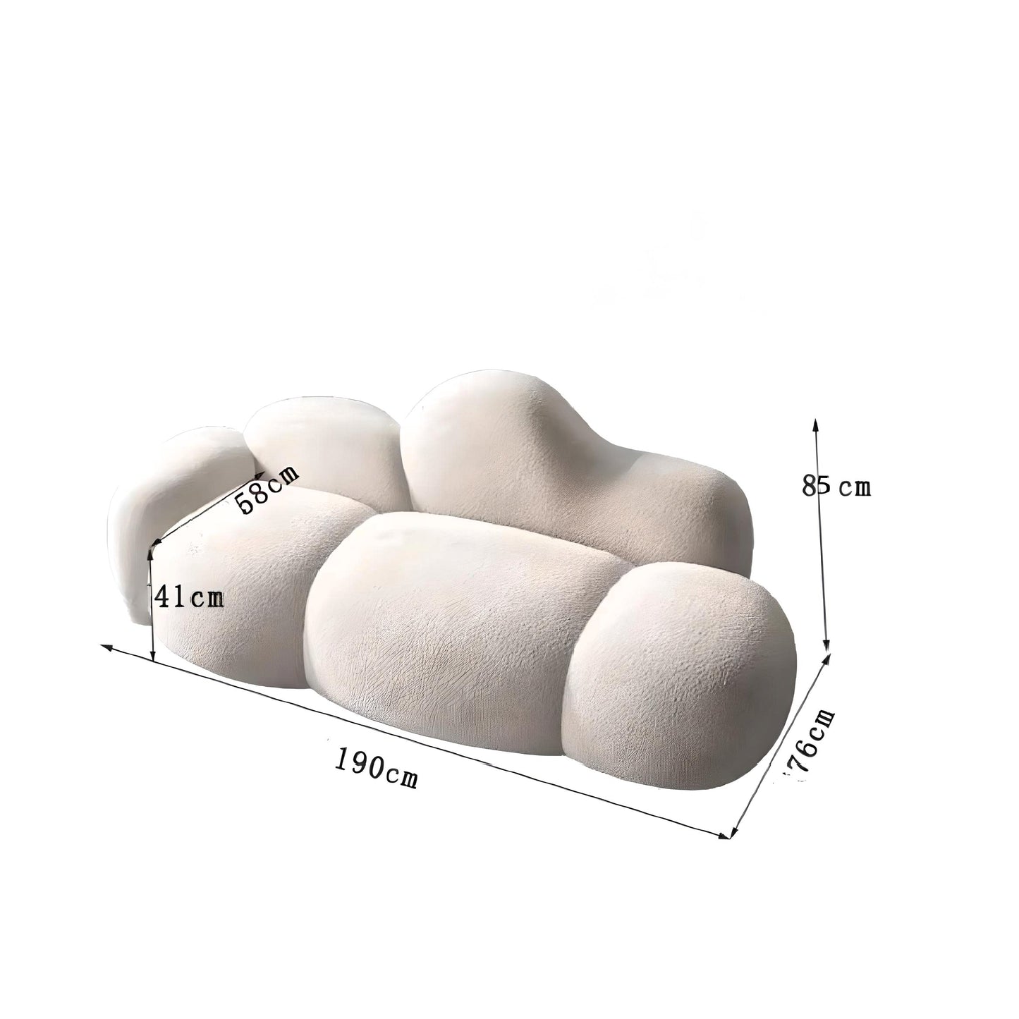 CloudCurve Lounge Set