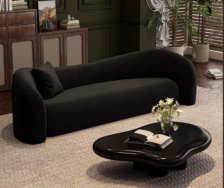 Noir Elegance Sofa Set